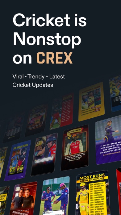 Screenshot #2 pour CREX - Cricket Exchange