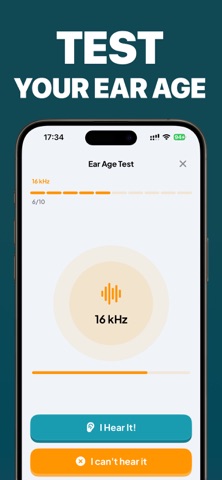 Hearing Test: Ear Age Test iPhone screenshot