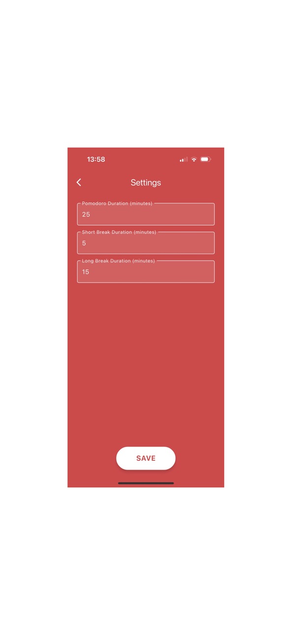 iPhone screenshot