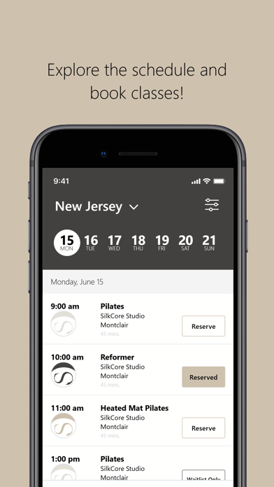 SilkCore Studio iPhone screenshot 3 - Health & Fitness app