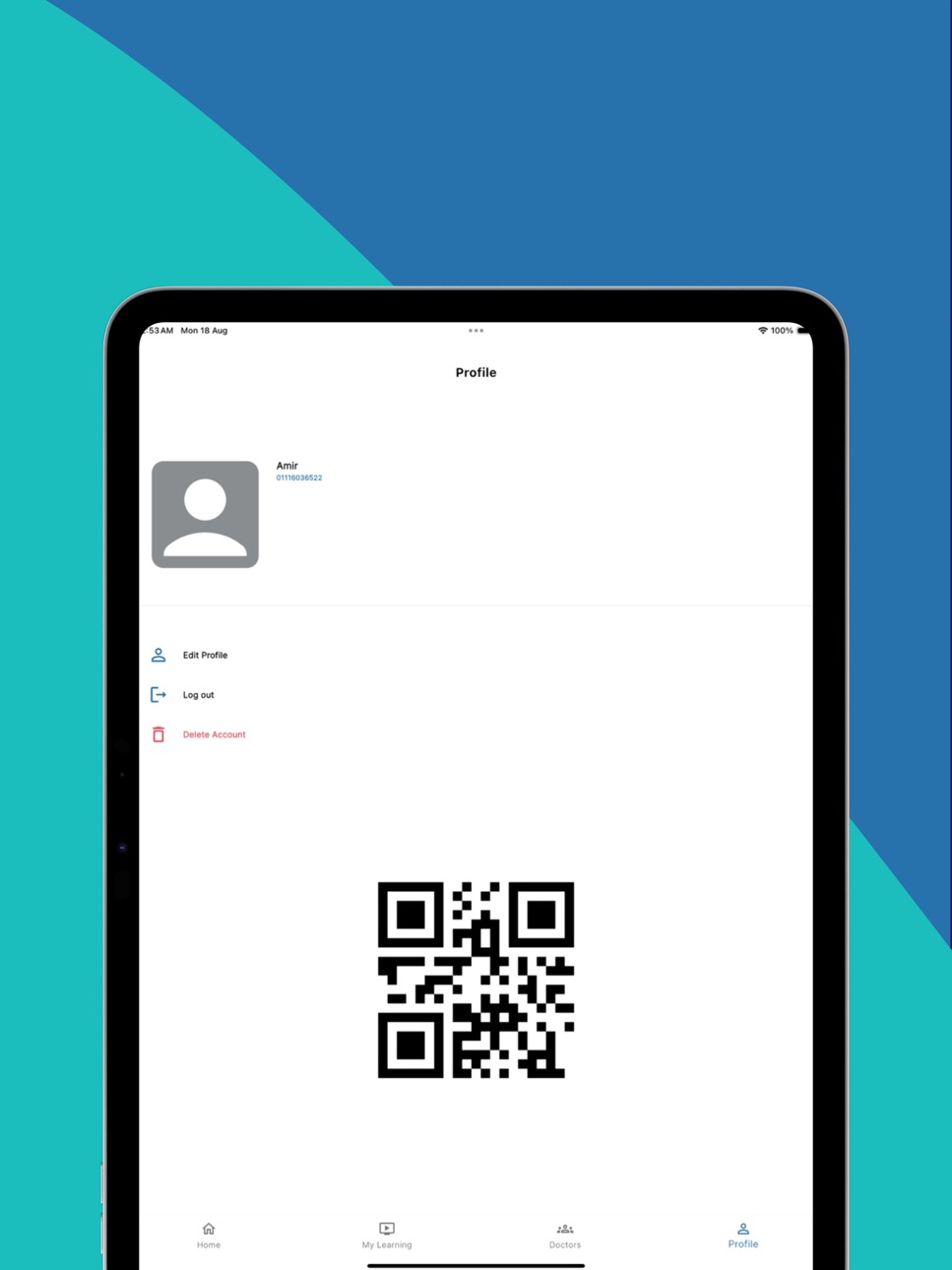 iPad screenshot