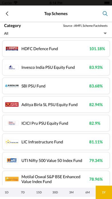 Transcend Investment Services Screenshot