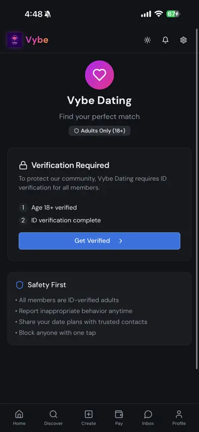Vybe Social Network screenshot 5