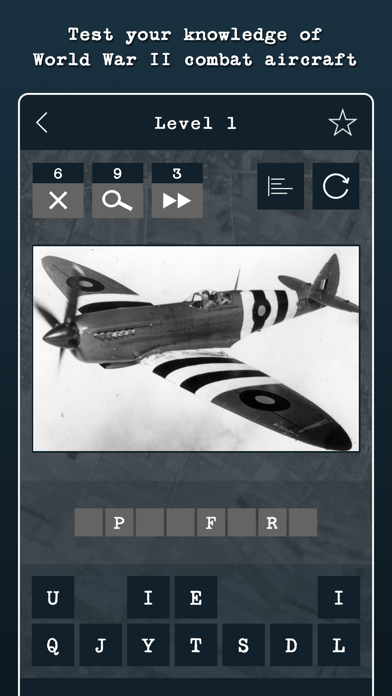 Screenshot #1 pour Guess the World War 2 Warplane