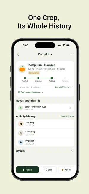 Agrum AI: Farm Record Keeper screenshot 2
