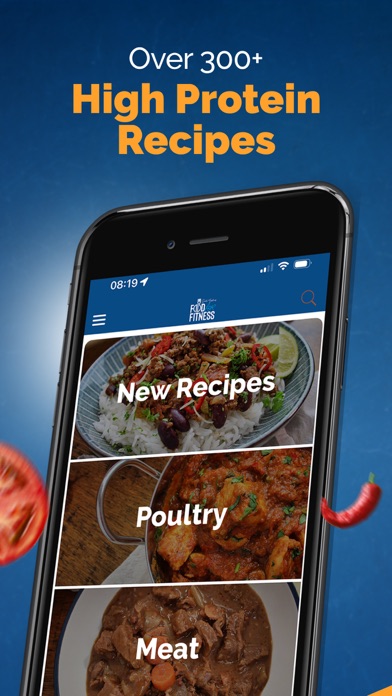 Food For Fitness: Recipes App Screenshot