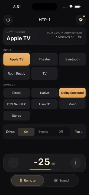HTP-1 Remote screenshot 1