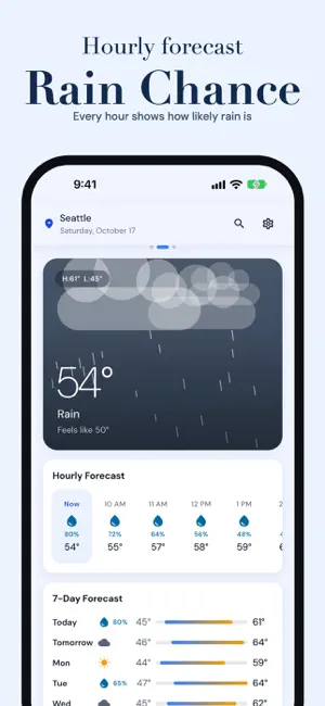 Weather & Forecast: Breeze screenshot 2