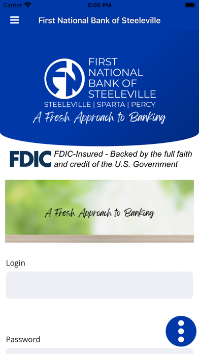 FNB of Steeleville Mobile App Screenshot