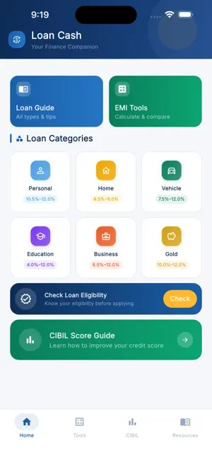 Loan Cash - Loan App Calc iPhone screenshot 1