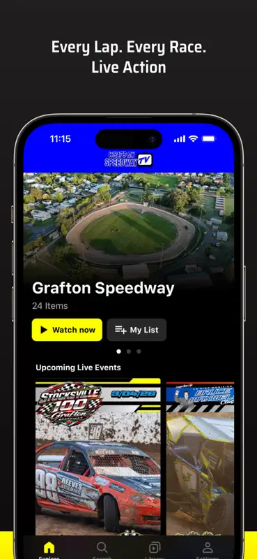 What's on Speedway TV screenshot 2 of 4