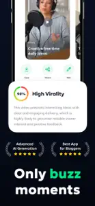 Buzz AI. Shorts from video. screenshot #2 for iPhone