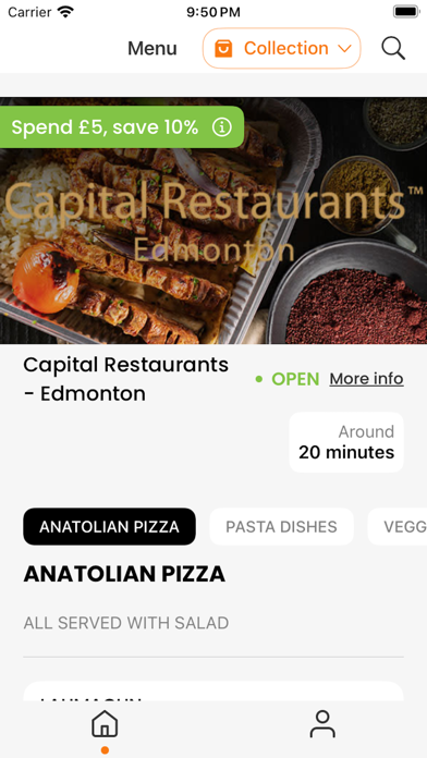 Capital Restaurant - Edmonton Screenshot
