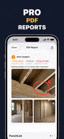 Punch List: Inspection Report Screenshot 3 of 10