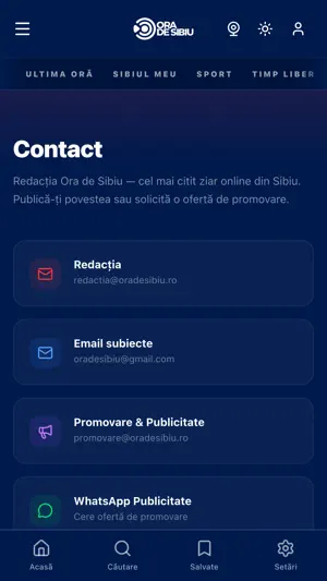 Ora de Sibiu screenshot 3