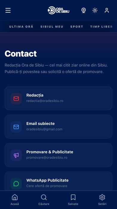 Screenshot #3 pour Ora de Sibiu