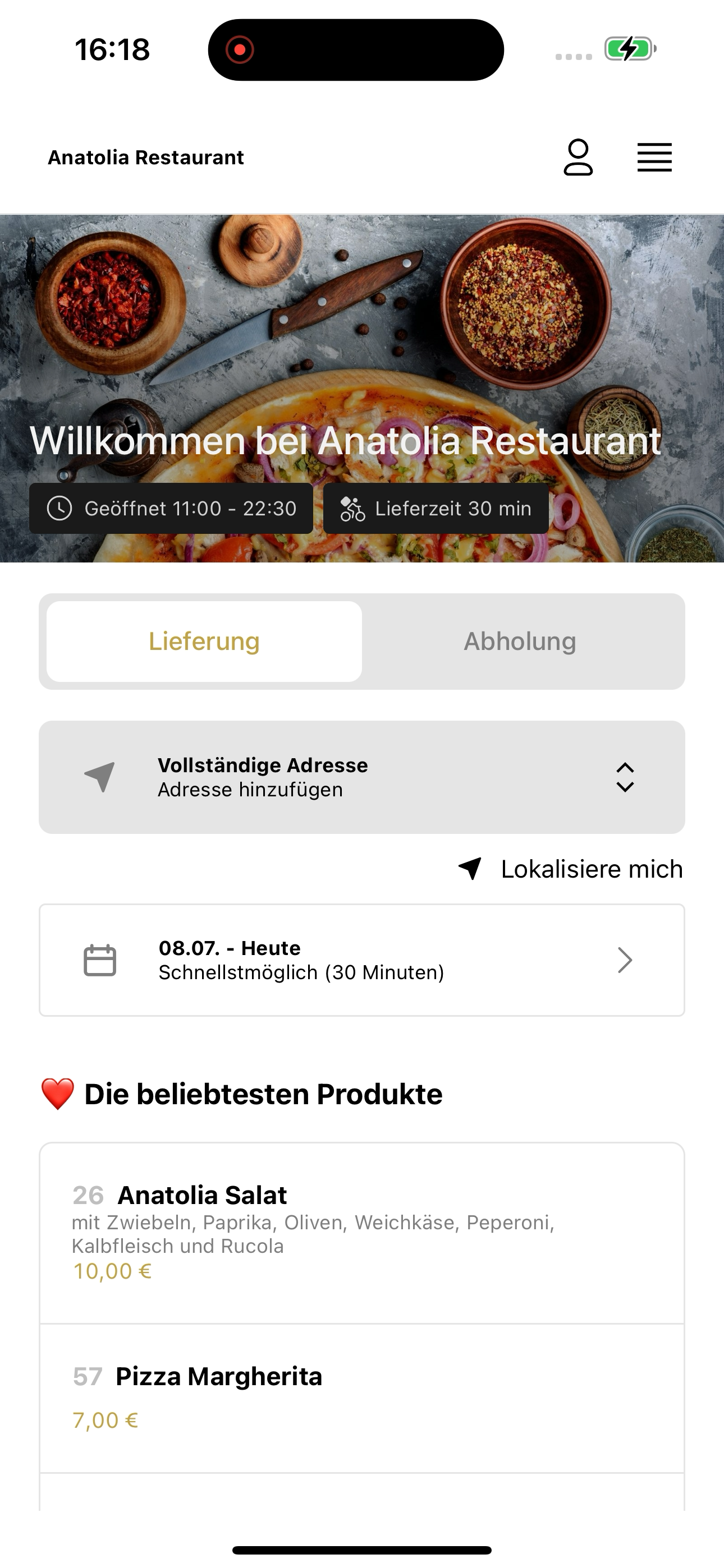 Anatolia Restaurant screenshot 3