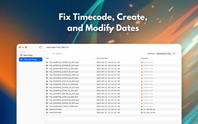 Insta Date Fixer 360 screenshot