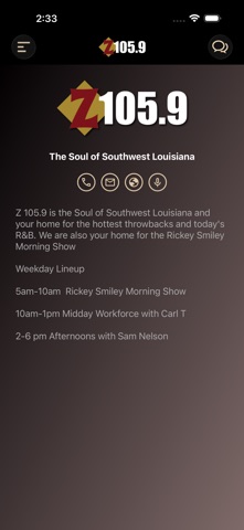 Z105.9 KFXZ-FM screenshot