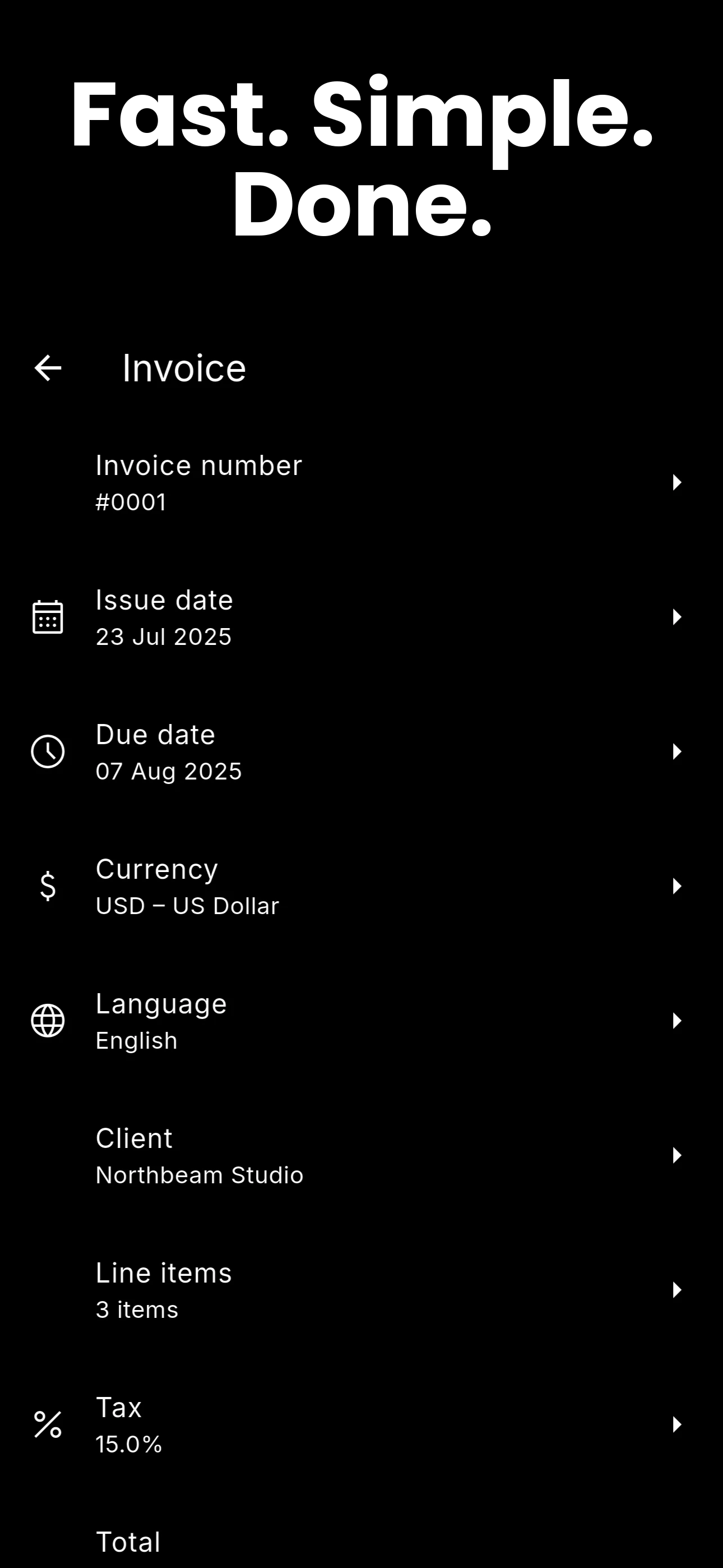 Invoice Maker & PDF Generator