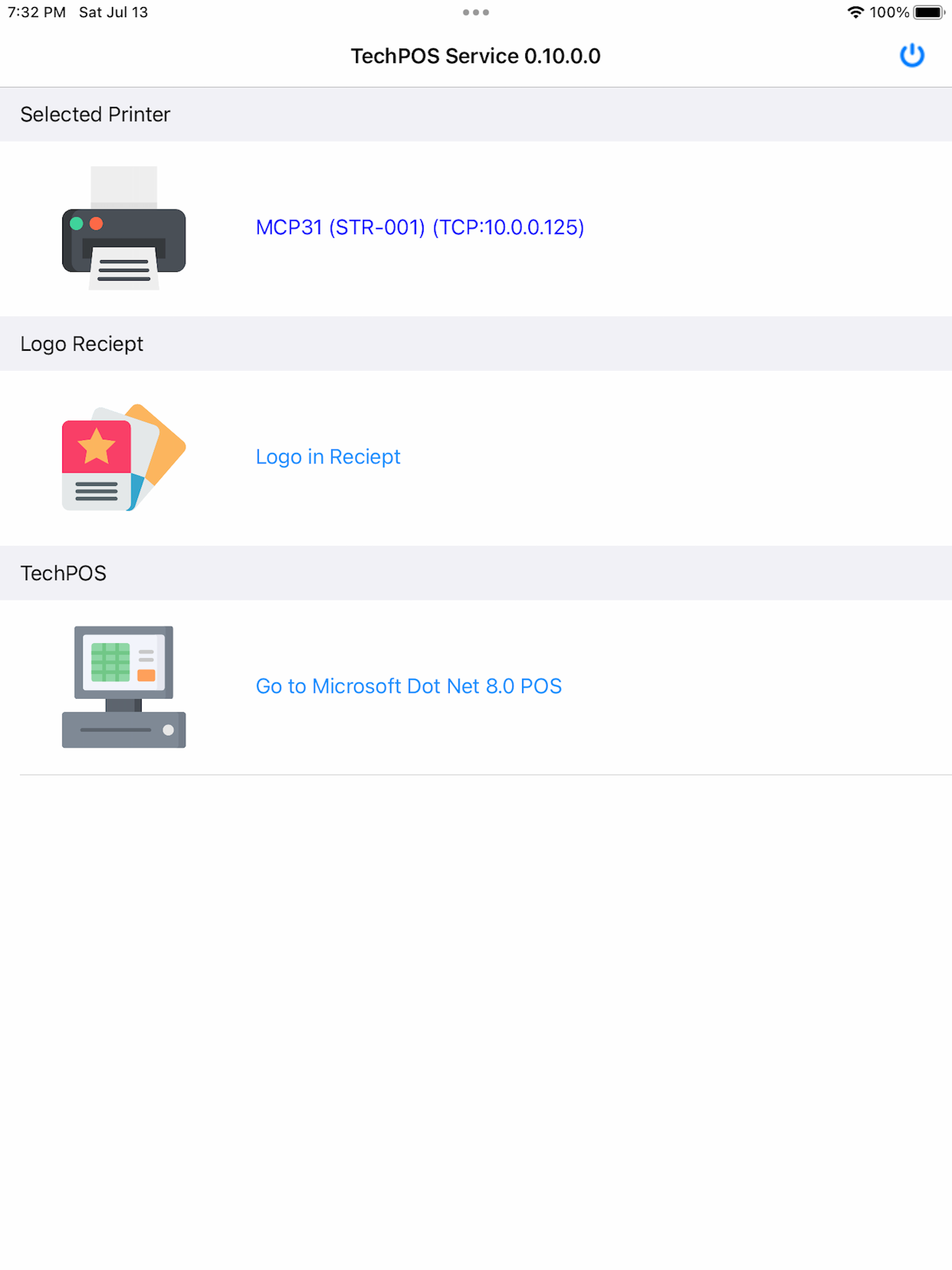TechPOSApp Core screenshot 7