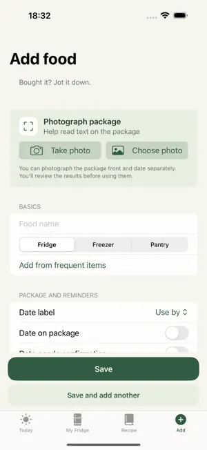 FridgeHelper: Food Inventory screenshot 2