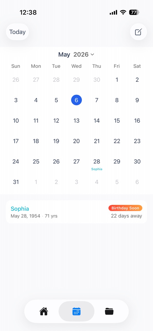 iPhone screenshot