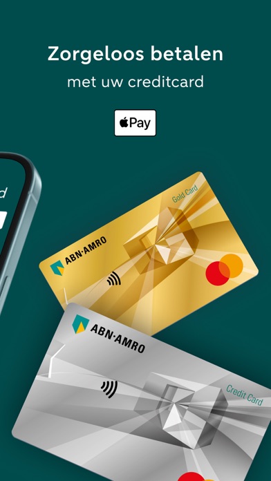 ABN AMRO Creditcard Screenshot