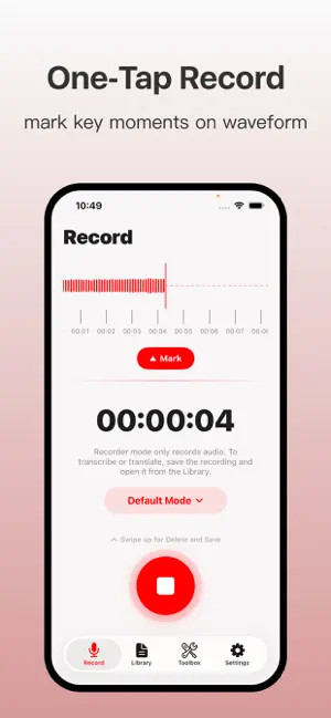 Quick Rec - Audio Memos APP screenshot 1