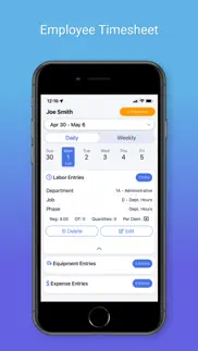 traqspera timesheets iphone capturas de pantalla 1