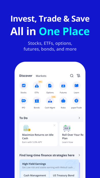 Webull: Investing & Trading Screenshot
