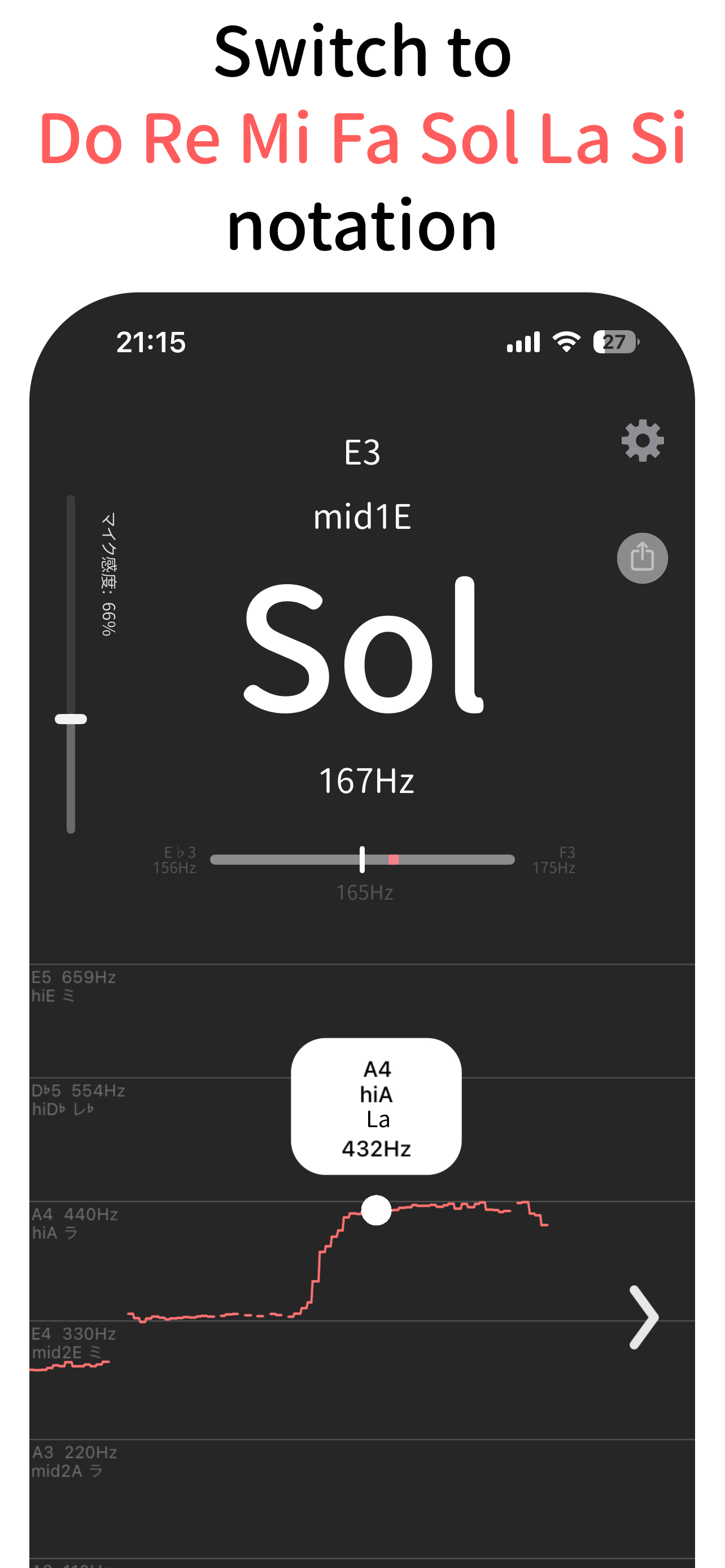Pitch Checker: Chromatic Tuner screenshot 5