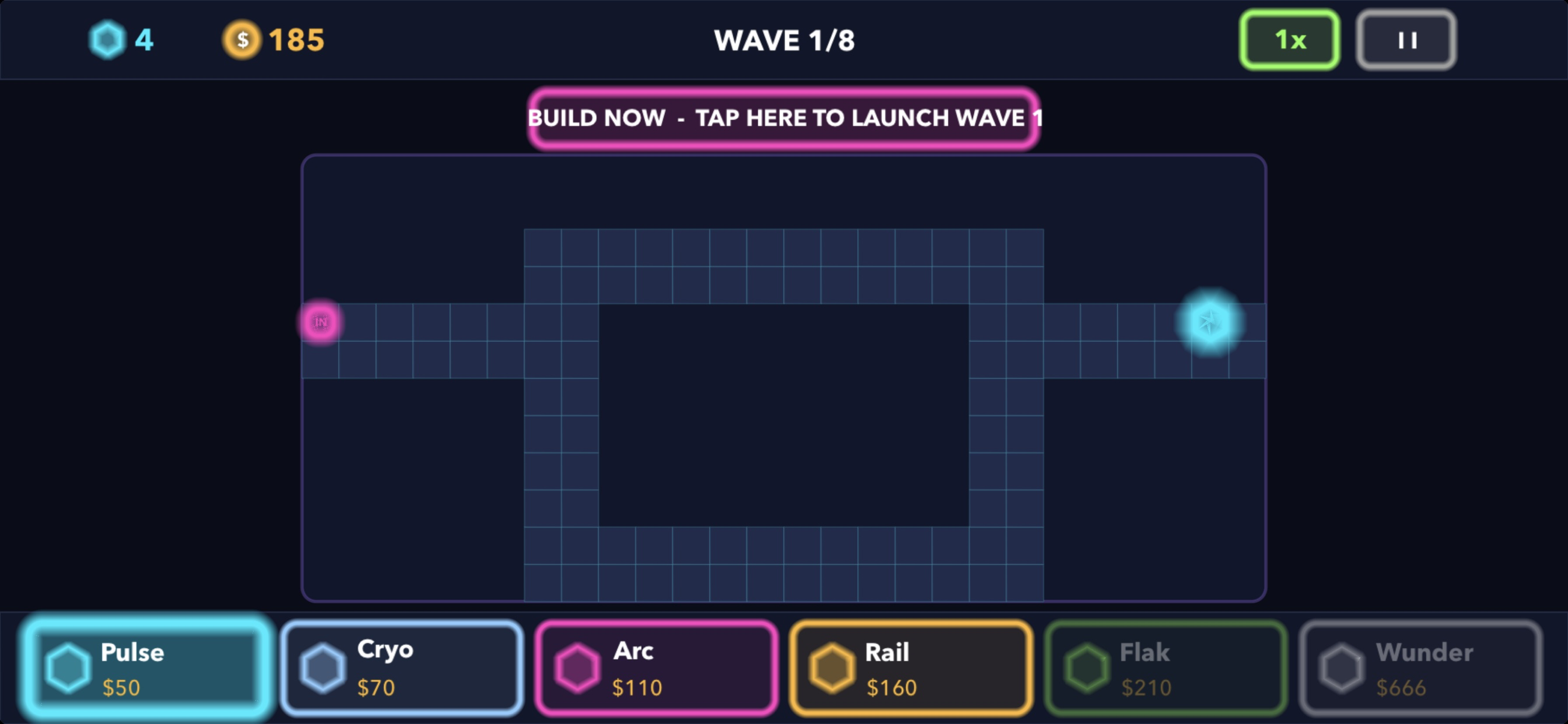 NeonSiege screenshot 3
