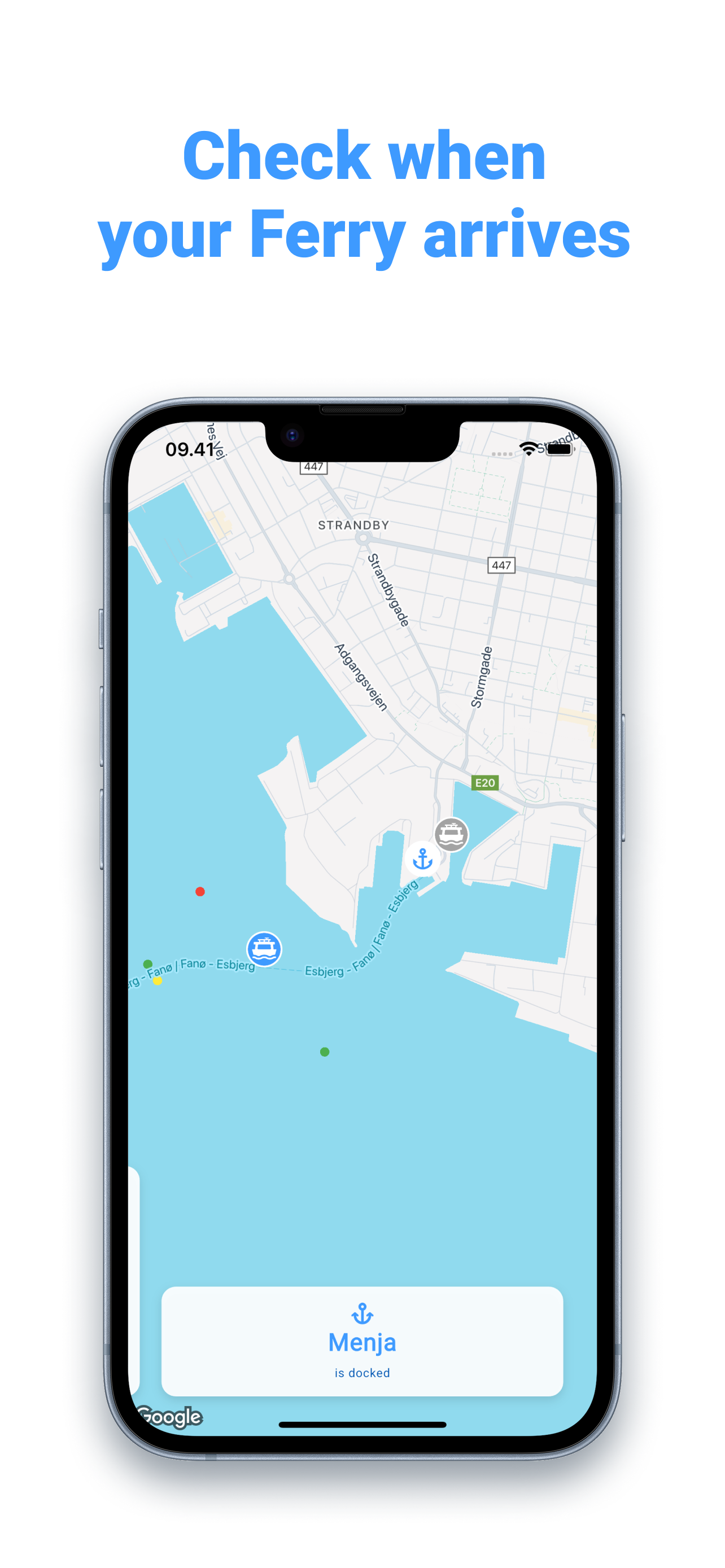 FerryLive: Fanø & Esbjerg