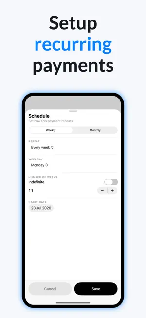 Owe - Monthly expense tracker screenshot 4