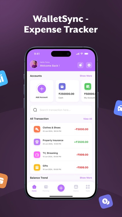 Spending Tracker By WalletSync