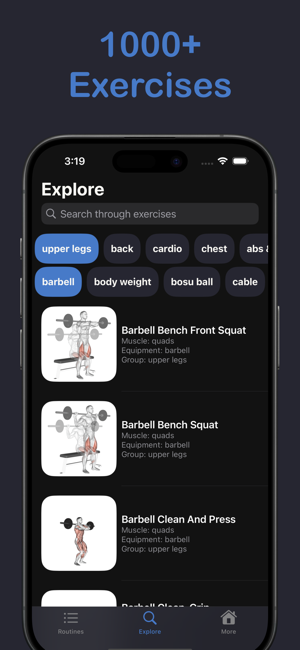 ‎Dumbell: Health and Fitness Screenshot