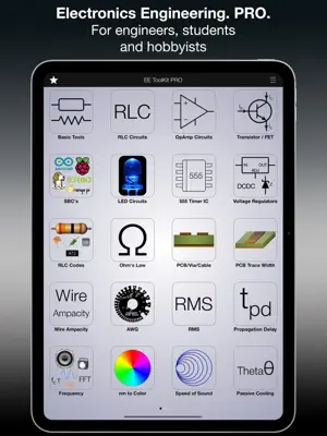 EE ToolKit PRO for iPad screenshot 1