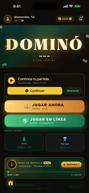 Dominó Club Social screenshot 1