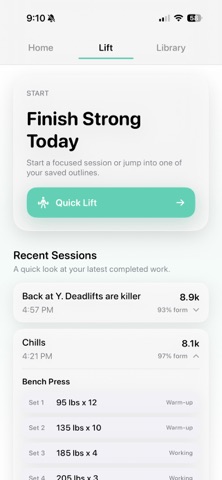 gymCue screenshot