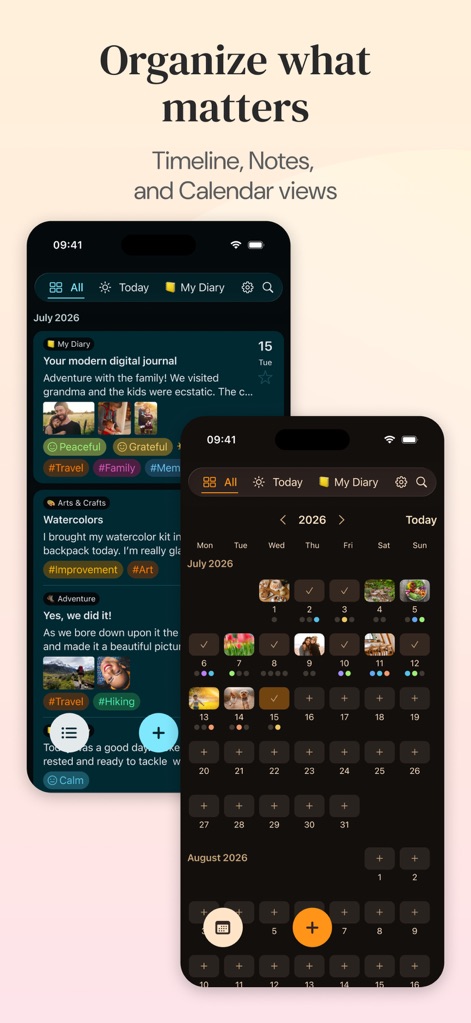 Diarly: Diary, Private Journal - diarly-organize-timeline-calendar