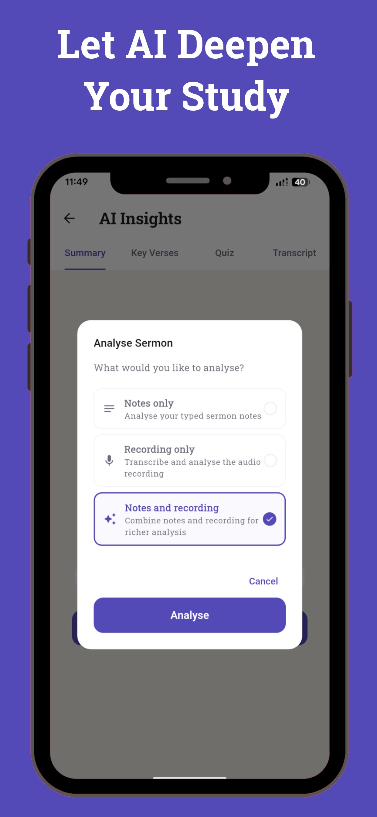 Screenshot 3 of AltarNotes
