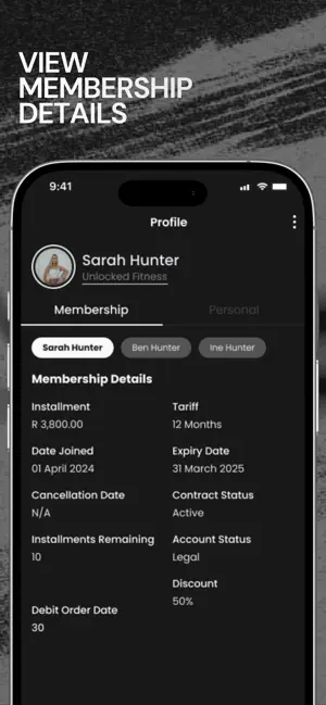 Unlocked Fitness SA screenshot 4