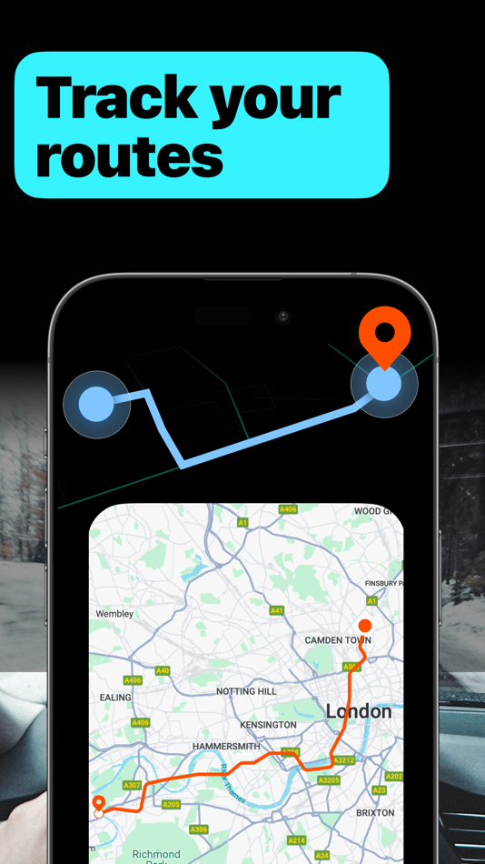 #4. Speedometer GPS, Speed Tracker (iOS) By: Anastasiia Kulias