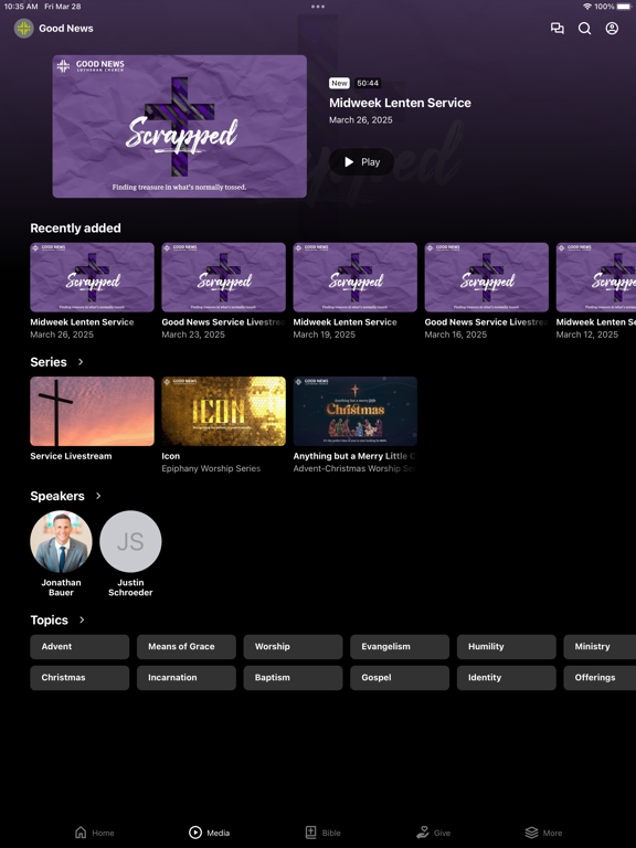 Screenshot #5 pour Good News Lutheran Church