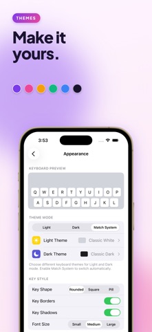 Fun Customizable Keyboard Screenshot 3 of 6