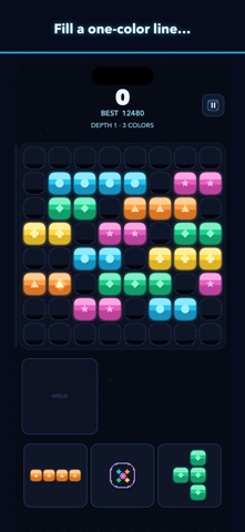Voltline: Color Block Surge screenshot 1