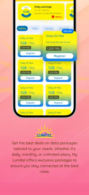 My Lumitel. screenshot 4