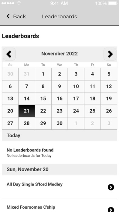 The Lakes Golf Club Screenshot