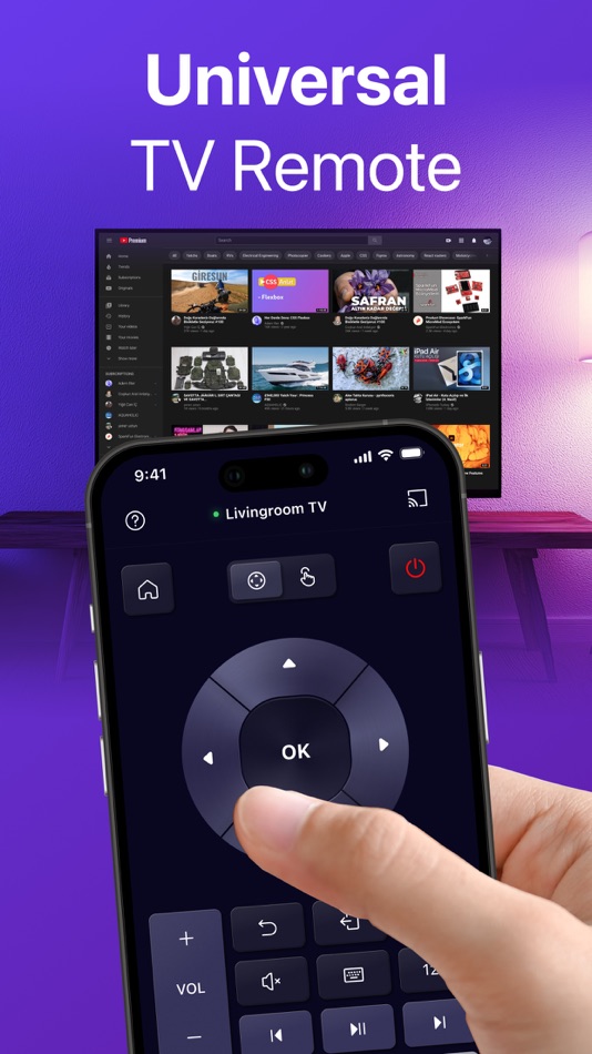 #1. Universal Remote for Smart TV! (iOS) 由: Xleum